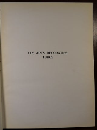 Les Arts Decoratifs Turcs