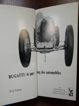Bugatti-le-pur-sang des automobiles