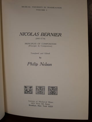 Principles of Composition Nicolas Berner