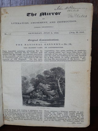 The Mirror of Literature, Amusement, and Instruction