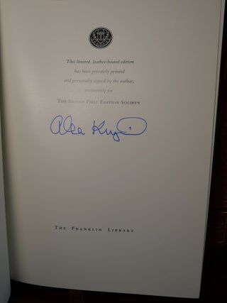 Lot of 10 Signed Franklin Library Books