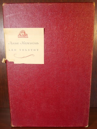 Item #5027 Anna Karenina With Slipcase in 2 Volumes. Leo Tolstoy