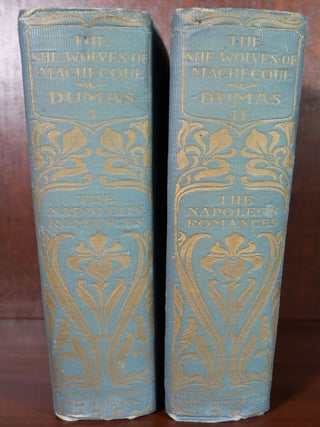 Item #5057 The She-Wolves of Machecoul in 2 Volumes. Alexandre Dumas
