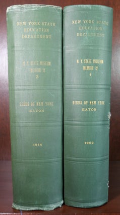 Item #5060 Birds of New York in 2 Volumes. Elon Howard Eaton