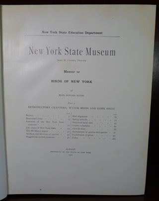 Birds of New York in 2 Volumes