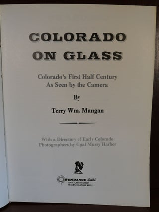 Colorado On Glass