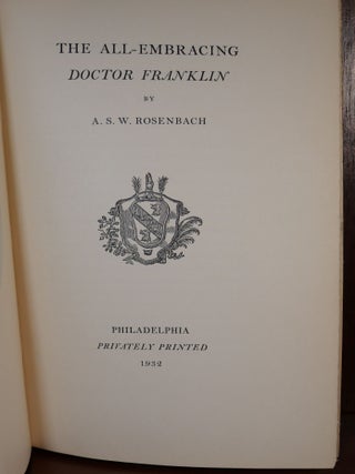 The All-Embracing Doctor Franklin SIGNED