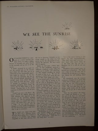 The Waldorf-Astoria Magazine