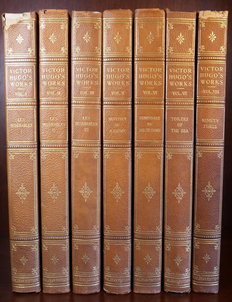 Item #5175 The Novels of Victor Hugo Including Les Miserables. Victor Hugo.