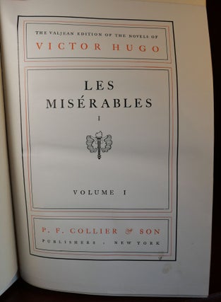 The Novels of Victor Hugo Including Les Miserables