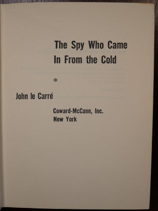 The Spy Who Came in From The Cold