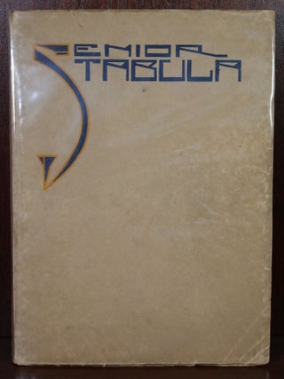 Item #5196 Ernest Hemingway's Senior Tabula Yearbook Year Book. Ernest Hemingway