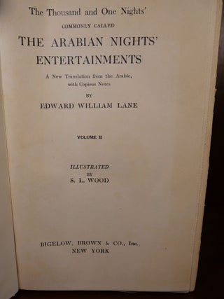 The Arabian Nights Entertainments in Four Volumes