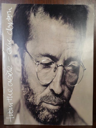 Item #5243 Eric Clapton From The Cradle Tour Book Concert Program. Eric Clapton