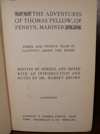 The Adventures of Thomas Pellow of Penryn, Mariner