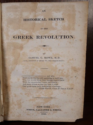 An Historical Sketch of the Greek Revolution