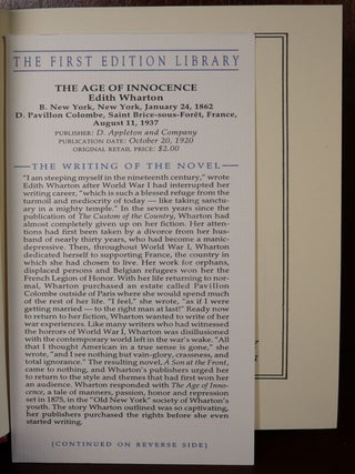 The Age of Innocence