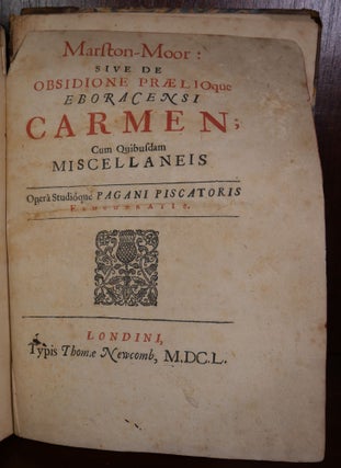 Battle of Marston Moor, Marston-Moor: Sive De Obsidione Praelioque Eboracensi Carmen
