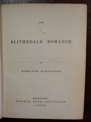 The Blithedale Romance
