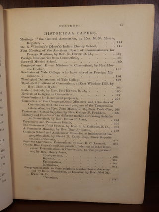 Contributions to the Ecclesiastical History of Connecticut