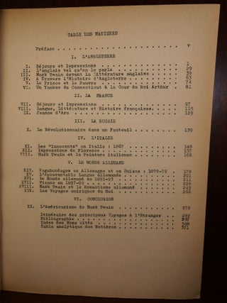 Mark Twain Unpublished Manuscript Biography