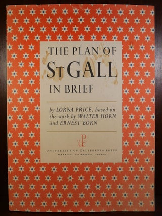 Item #5367 The Plan of St Gall in Brief. Lorna Price