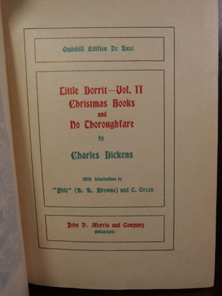 Little Dorrit Vol II Christmas Books