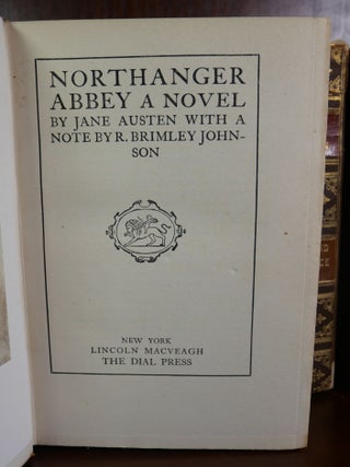 Works of Jane Austen, Pride and Prejudice, Emma, Mansfield Park, etc.