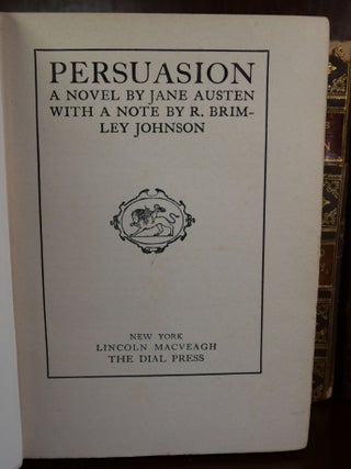 Works of Jane Austen, Pride and Prejudice, Emma, Mansfield Park, etc.