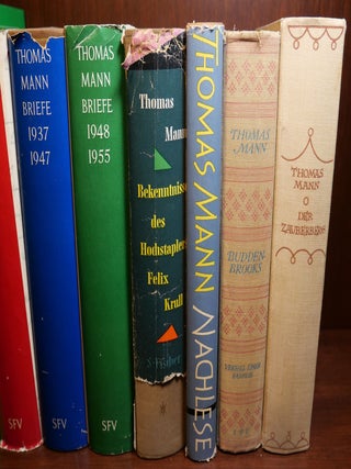 19 Thomas Mann Books in German