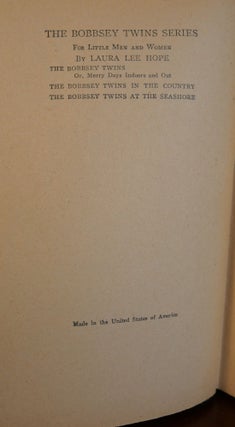 The Bobbsey Twins 27 Volume Set