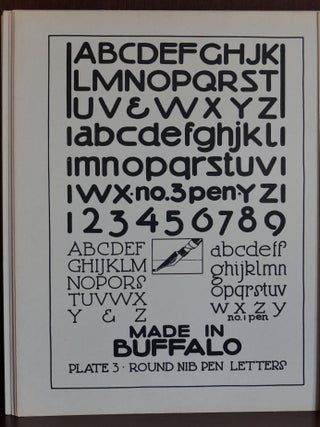 Item #5441 Vintage Typography Plates Font Type