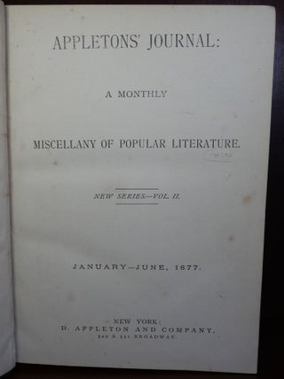 Appleton's Journal A Monthly Miscellany of Popular Literature January to June 1877, The Heir Of Mondolfo