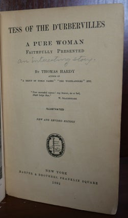 Tess of the D'urbervilles A Pure Woman