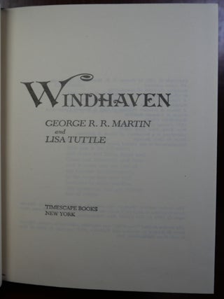The Voyaging, Windhaven