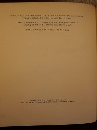 The Bankrupt Bookseller