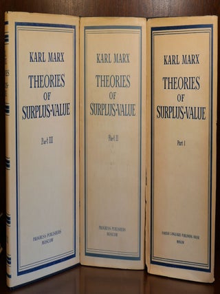 Theories of Surplus Value (Volume IV of Capital)