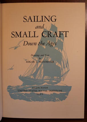 Sailing and Small Craft Down the Ages SIGNED