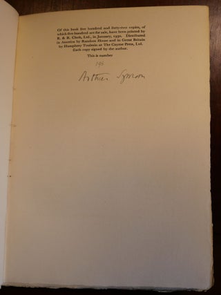 Confessions A Study in Pathology SIGNED
