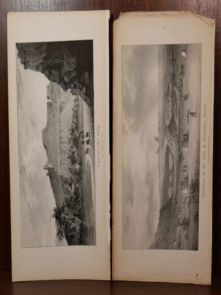 Item #5656 2 Lithographs from 1848 Gila & Colorado Rivers Arizona. William Hemsley Emory