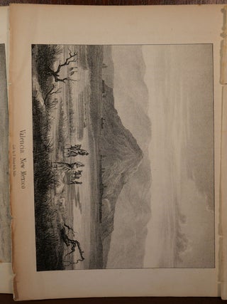 Lot of 5 Lithographs From New Mexico Pueblos 1848