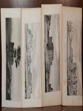 Item #5666 Lot of 4 Lithographs From 1848. William Hemsley Emory