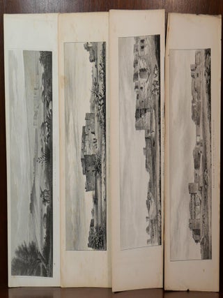 Item #5667 Lot of 4 Lithographs from 1848. William Hemsley Emory