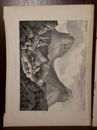 Lot of 3 Lithographs From the Emory Expedition