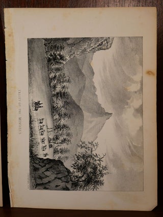 Lot of 3 Lithographs From the Emory Expedition