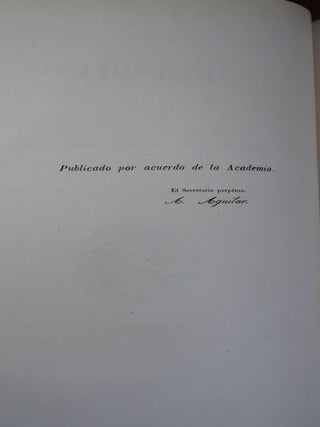 Memories From Royal Academy of Exact Physical and Natural Science Volume 6 / Memorias