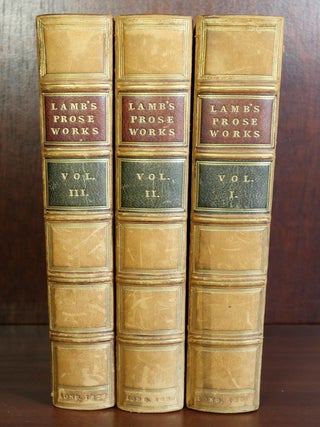 Item #5756 The Prose Works of Charles Lamb. Bernard Barton Charles Lamb, George Daniel