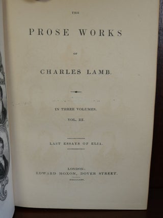 The Prose Works of Charles Lamb