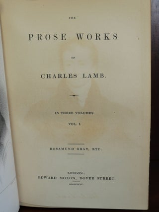 The Prose Works of Charles Lamb