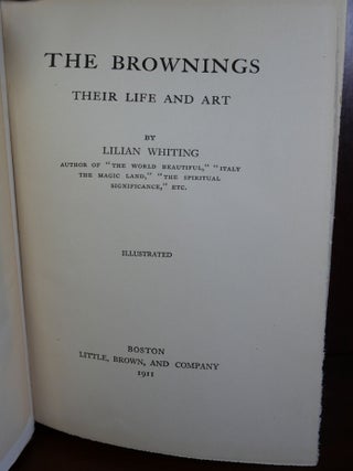 The Brownings Their Life and Art